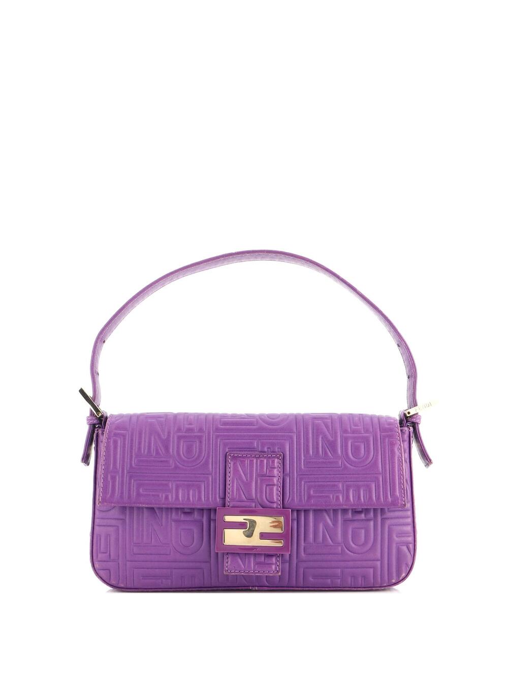 Fendi Baguette Bag Logo Embossed #332414F13B